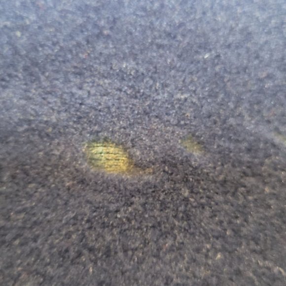 Vintage Vanity Fair Robe Zip Up Navy Blue Size Small Velour Long Sleeve 70s 80s - Picture 9 of 9